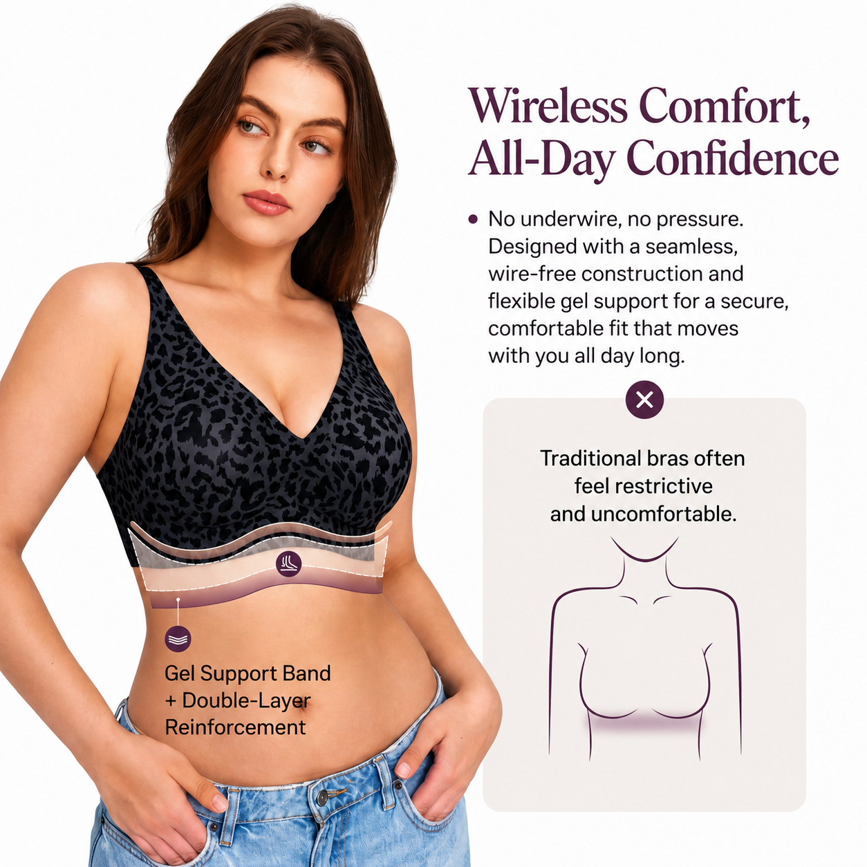 ComfortLift™ Full Coverage Bra