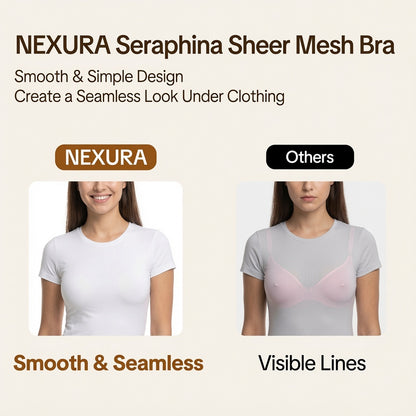Sheer Mesh Bra – Multiway Unlined Underwire