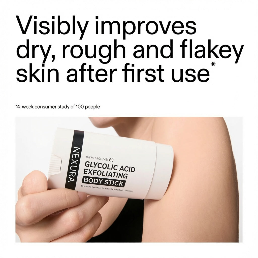 Nexura Glycolic Acid Body Exfoliant Stick